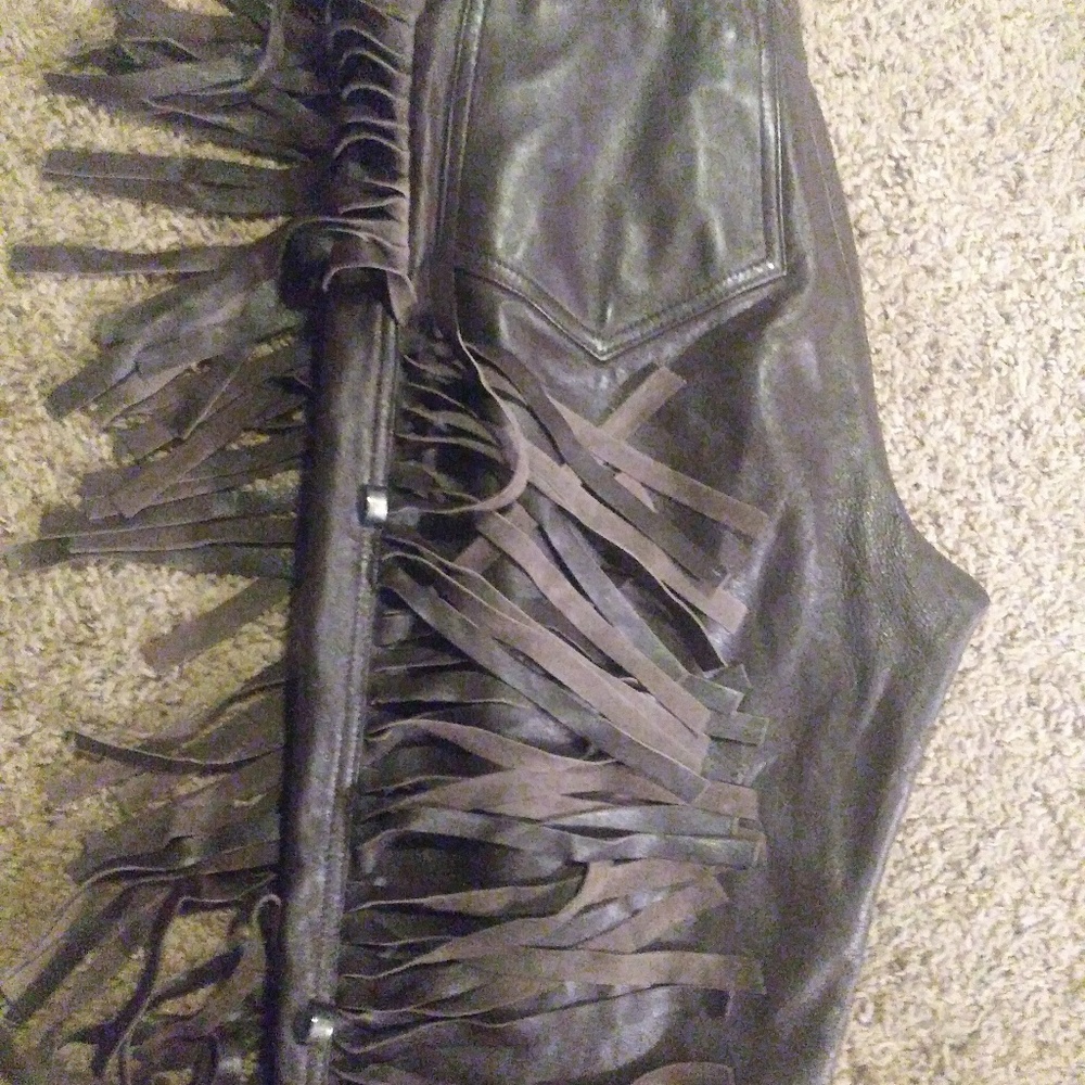 Leather pants